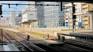 鹿児島本線　2023.8.24　博多駅→竹下駅　５番線発　前面展望