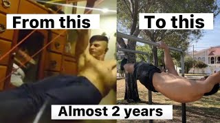 You will understand ONE ARM FRONT LEVER - Almost 2 years progression