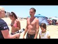 texas shark attack beachgoers react after 4 hurt on south padre island