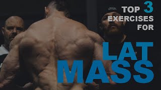 Top 3 Exercises for LAT MASS