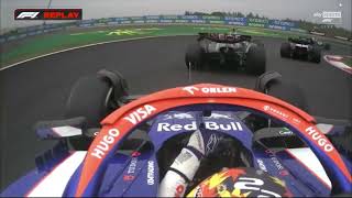 Yuki Tsunoda knock-out by Kevin Magnussen | F1 Chinese GP 2024