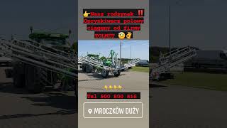 Tolmet Opryskiwacz polowy przyczepiany , lance hydrauliczne Tel-500800816  #agriculture #pasja