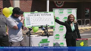 Pa. Man Wins $3 Million In Lottery