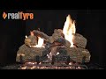 Real Fyre Charred Oak Gas Log Set