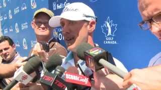 2013 RBC Canadian Open First Round Interviews: Graham DeLaet