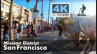 San Francisco 🇺🇸 | Mission District | What Mess? | 4K UHD Electric Scooter Tour