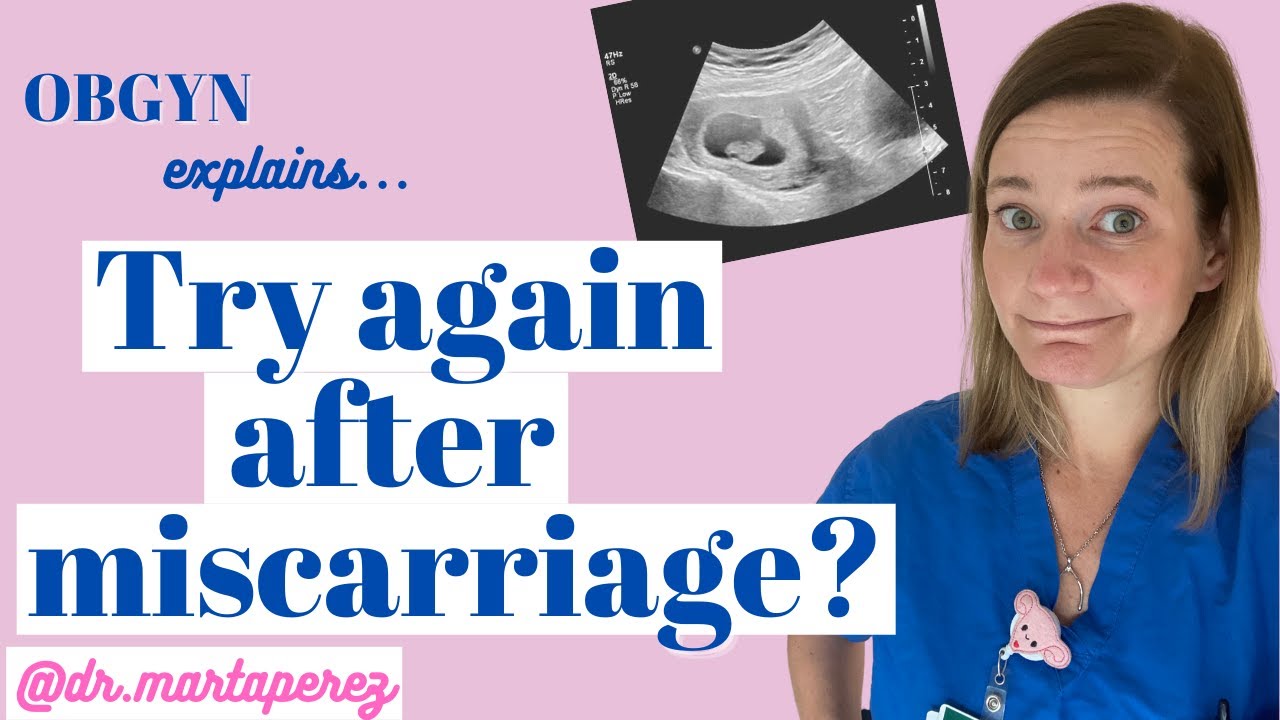 "When Can I Get Pregnant After Miscarriage?" OBGYN Answers: Should I ...