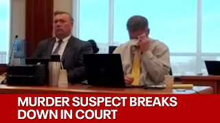 Chad Daybell cries during 911 call played in court