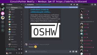 CircuitPython Weekly for February 10th, 2020 #adafruit #circuitpython @circuitpython