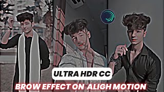 hdr cc alight motion xml | hdr video editing tutorial | alight motion black