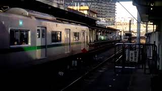 東京メトロ6000系　6116F　常磐緩行線　松戸駅発車