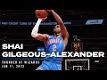 Highlights | Shai Gilgeous-Alexander at Wizards 01/11/2022