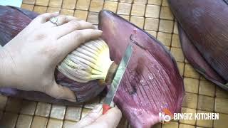 Valaipoo Cleaning | வாழைப்பூ சுத்தம் செய்வது எப்படி | How To Clean Banana Flower