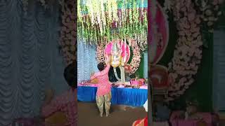 Ganesh ji ki Aarati #ganeshchaturthi #ganpatibappamorya song 🎶#trendingshorts #viralvideos #song #