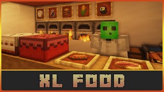 Minecraft - XL Food Mod Showcase [Forge 1.16.5/1.15.2]