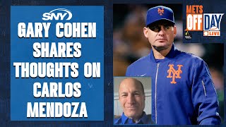 Gary Cohen on Carlos Mendoza's leadership of the Mets so far this season | Mets Off Day Live | SNY