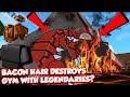 BACON HAIR DESTROYS GYM WITH THIS LEGENDARY IN POKEMON BRICK BRONZE!?