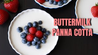 Andrew Zimmern Cooks: Buttermilk Panna Cotta