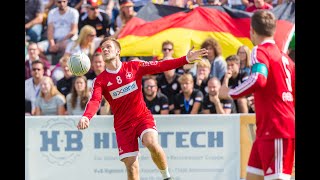 Faustball Länderspiel Schweiz - Österreich