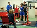 low bar squat 1 x 112.5 kg 2nd lift bdfpa national single lift championships 3 march 2013