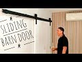 Install a Sliding Barn Door Modern