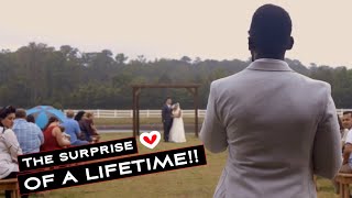 The Bride was SURPRISED!!! 😱❤️😭 by Brian Nhira DURING Her Wedding Ceremony #shorts