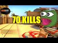 70 KILLS AGAINST TEAM_FESSOR (TRYING NEW MOUSE)