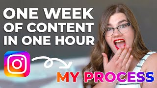 My Instagram content creation routine for GROWTH!