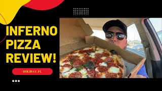 Inferno Pizza Lounge Pizza Review! Holiday, Fl Episode #90