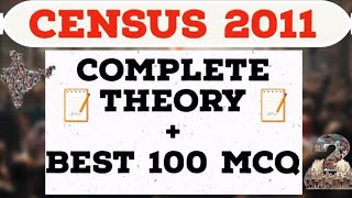 📝Census _ जनगणना 2011 📝 Best 100 PYQ _ Important for SSC_ UPSC_ Railways_ Defence(720P_60FPS)