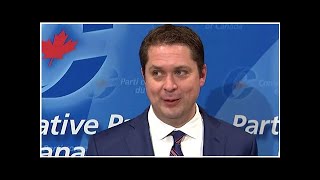 Andrew Scheer s’en prend «au monde de calinours» de Trudeau