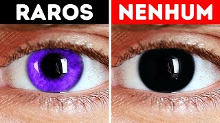 Por que os humanos não têm olhos roxos? + Outros fatos sobre o corpo!
