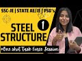 Lecture 1 steel Structure | SSC JE | GATE | ESE