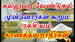 கல்லுப்பு வேண்டுதல் | முன்னோர்கள் ஏன் செய்தார்கள் | power of rock salt | aanmeegam in tamil