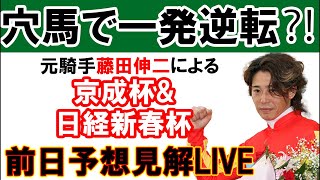 日経新春杯 京成杯 見解‼︎