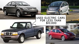 Electric-Car Bargains Under $10,000: Window Shop with Car and Driver | EP026