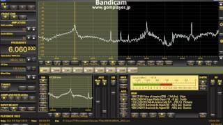 北のジャミングを広帯域で聞いてみたww　6060kHz JAMMING