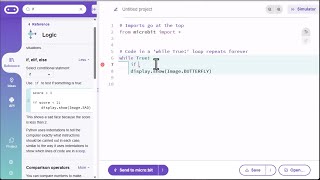 Python on the micro:bit - If-Then Statements