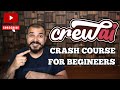 crewAI Crash Course For Beginners-How To Create Multi AI Agent For Complex Usecases
