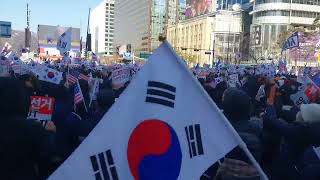 🇺🇸🇰🇷 2025.01.04 Hand in hand/Nationwide Gwanghwamun Patriotism Rally 손에 손잡고 (코리아나) 전국 광화문 애국 집회 🇰🇷🇺🇸