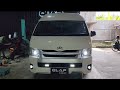 #hiace Join Tim Petir⚡️⚡️//Upgrade Biled Foglamp Saber SR800Evo dan Saber SR3⚡️