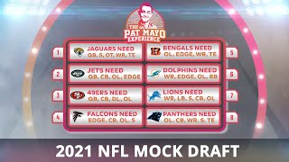 2021 First Round NFL Mock Draft — Picks 1-10