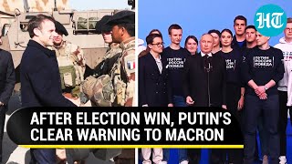 Minutes After Poll Win, Putin Sends Warning To NATO Over Macron's Ukraine Threat: 'World War 3...'