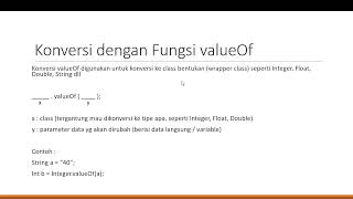 Tutorial JAVA - Konversi Tipe Data (netbean)