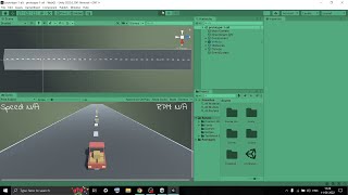 basic driving simulator [user interface update] (unity 2020, windows) — demo
