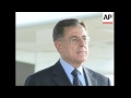 French PM Fillon arrives, meets PM Saniora at airport