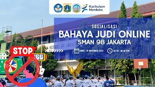 Sosialisasi Bahaya Judi Online bagi peserta didik