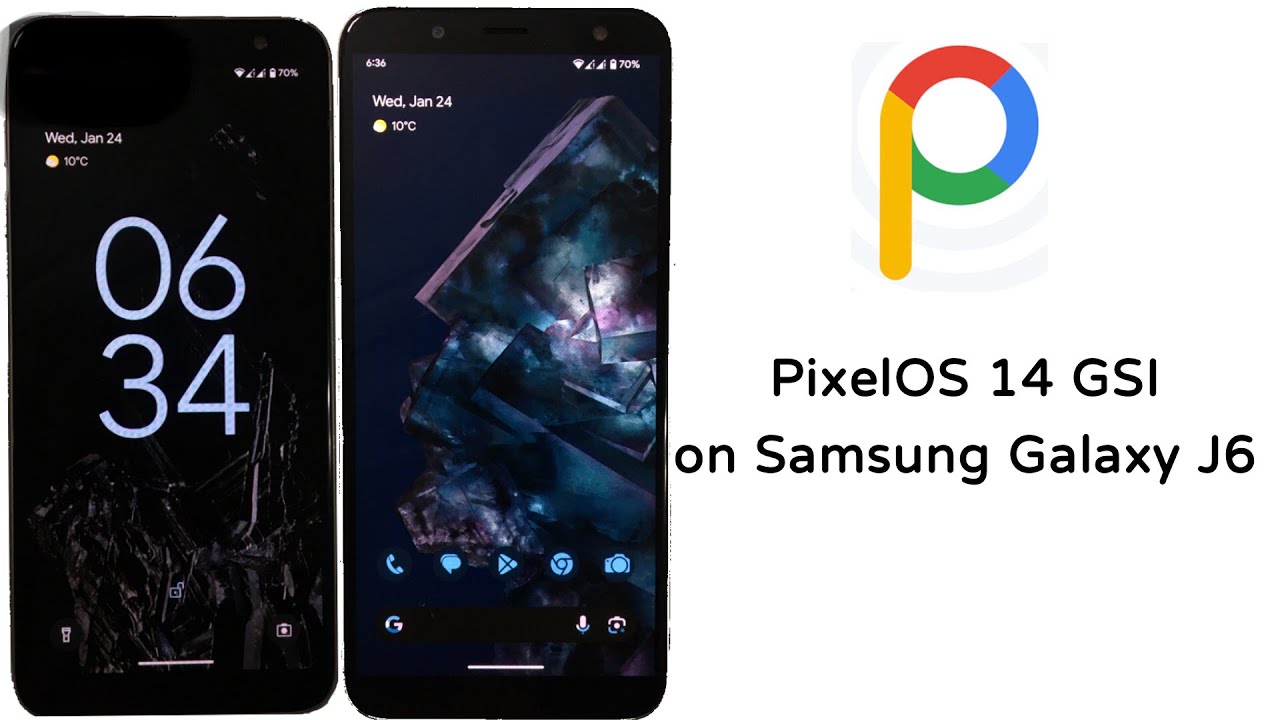 [Android 14] PixelOS 14 Gsi Installation And Review On Samsung Galaxy ...