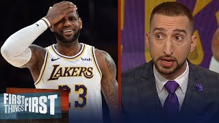 Cris and Nick weigh in on LeBron, Lakers officially missing the playoffs | NBA | FIRST THINGS FIRST