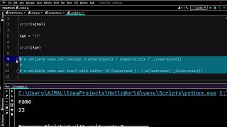 variables in Python | How to check data types in Python | assignment operator in Python